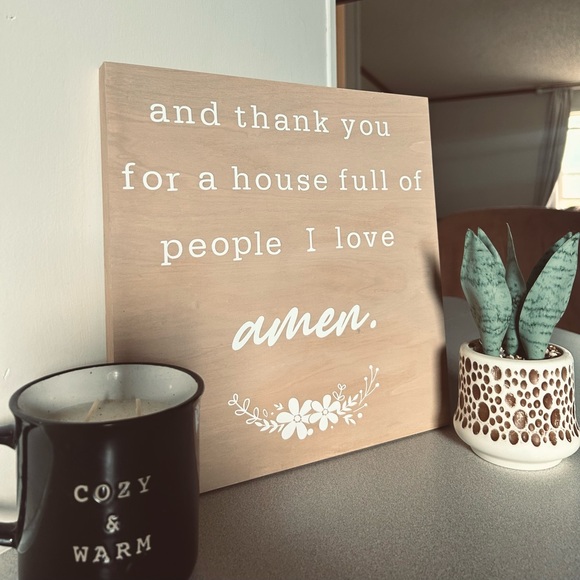 ~ Handcrafted Sign ~ - Picture 2 of 3